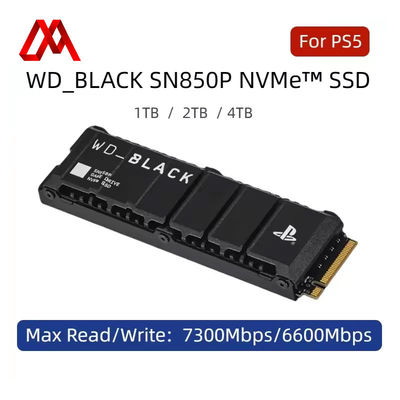 WD SONYSN850P SSD प्लेस्टेशन 5 स्टोरेज एक्सपेंशन वेस्टर्न डिजिटल एक्सटर्नल हार्ड ड्राइव SN850P-1T/2T/4T